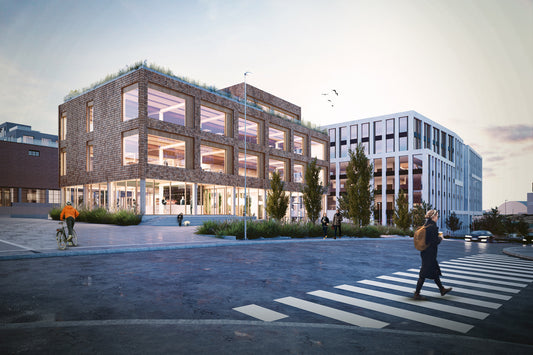 „HasleTre“  Oslo/Norwegen - X-fix  im 3000 m² großen Bürogebäude von Oslotre