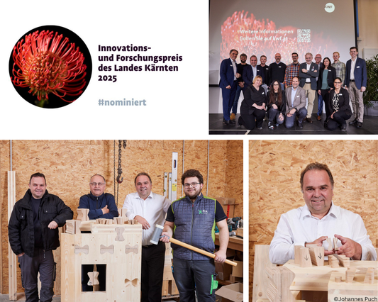 Nominierung zum Innovationspreis des Landes Kärnten