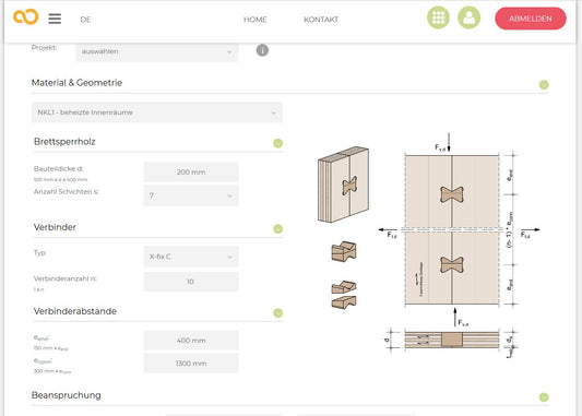 X-fix Statik  Bemessungssoftware Ing-Tools für X-fix C